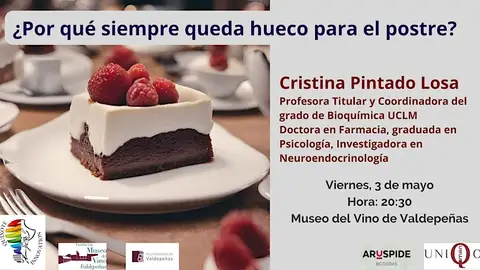 "¿Por qué siempre queda hueco para el postre? Las claves del control de la ingesta están en el cerebro" "¿Por qué siempre queda hueco para el postre? Las claves del control de la ingesta están en el cerebro"