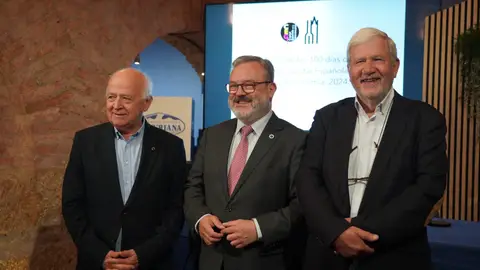 Pedro Palacios, Alfredo García Quintana y Mariano Palacín. Pedro Palacios, Alfredo García Quintana y Mariano Palacín