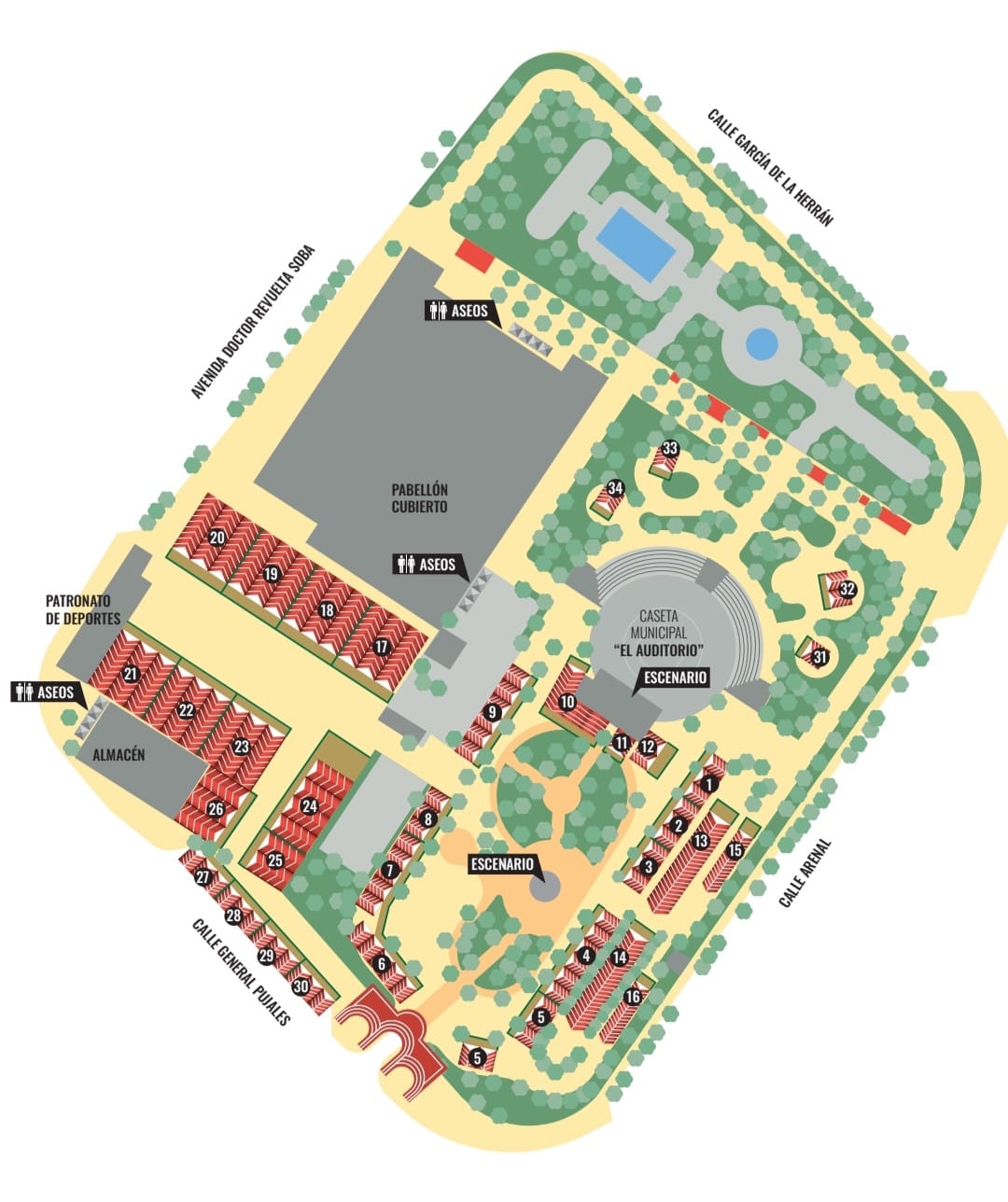 Cinco nuevas casetas y una nueva calle, las novedades de la Feria del Carmen y la Sal de San Fernando Cinco nuevas casetas y una nueva calle, las novedades de la Feria del Carmen y la Sal de San Fernando