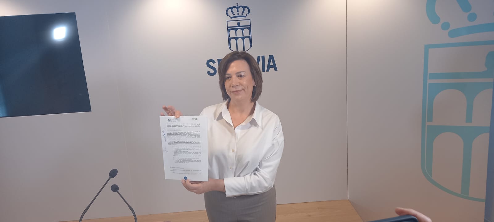 El pacto de gobierno entre PP y VOX en el Ayto de Segovia ha quedado en suspenso por las elecciones europeas El pacto de gobierno entre PP y VOX en el Ayto de Segovia ha quedado en suspenso por las elecciones europeas