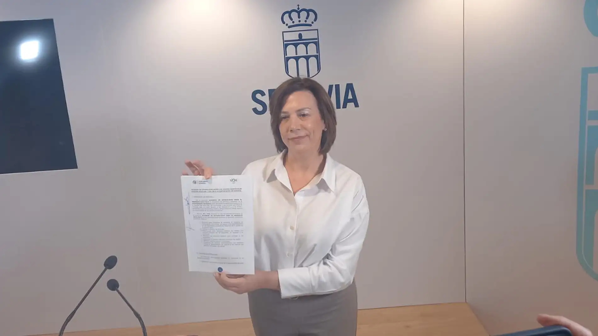  El pacto de gobierno entre PP y VOX en el Ayto de Segovia ha quedado en suspenso por las elecciones europeas