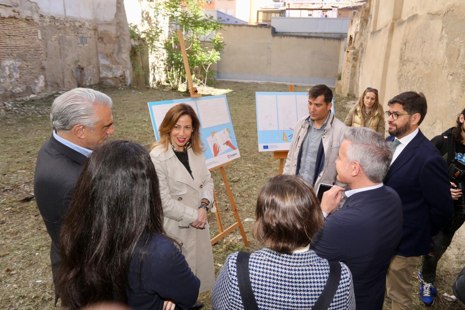 Zaragoza construirá doce pisos de alquiler en el solar de Pignatelli 88 Zaragoza construirá doce pisos de alquiler en el solar de Pignatelli 88