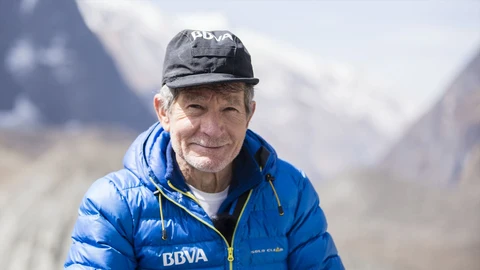 El veterano alpinista Carlos Soria en una imagen de archivo