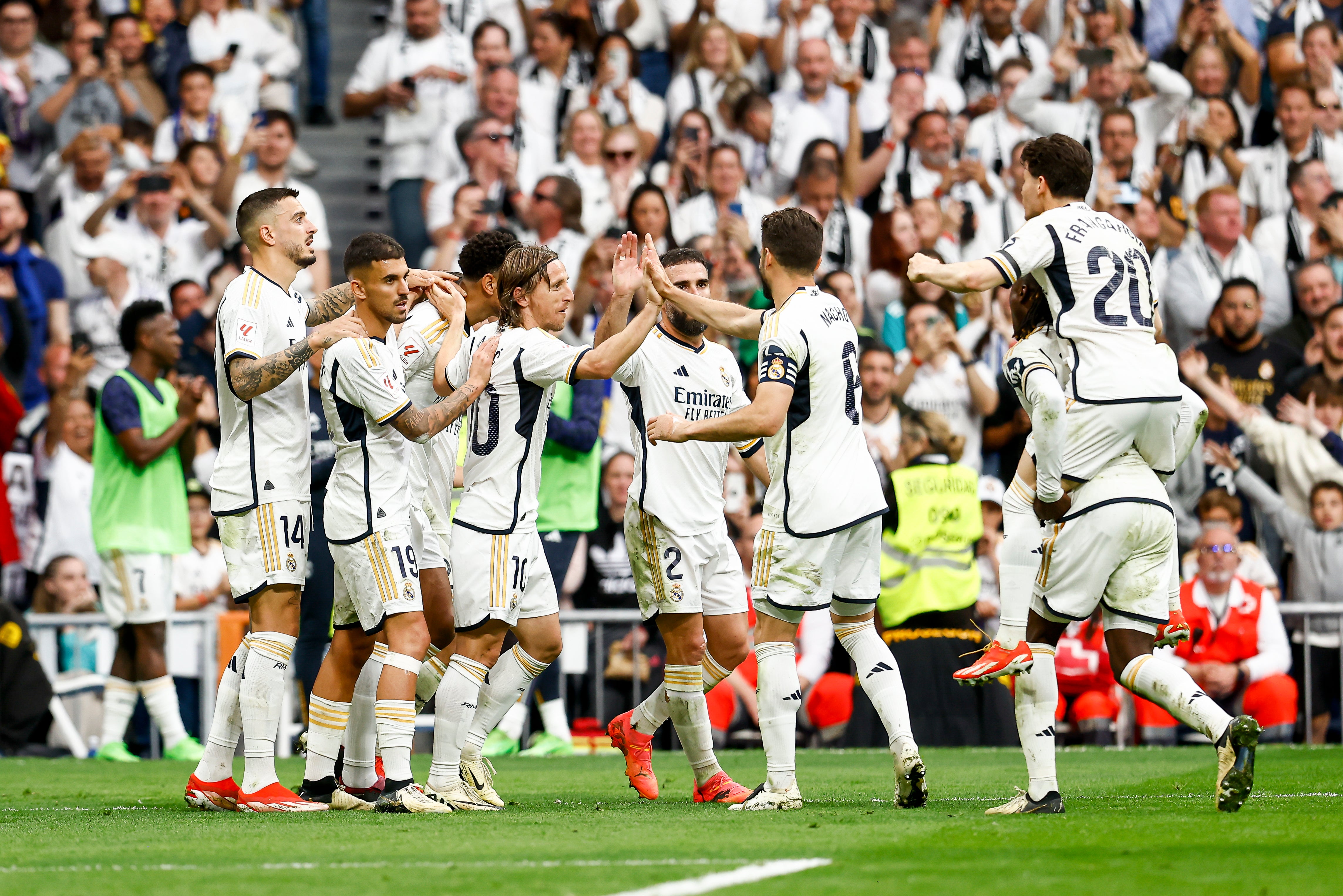 El Real Madrid logra su trigésimo sexta Liga El Real Madrid logra su trigésimo sexta Liga