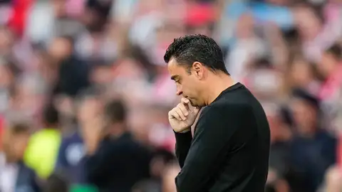 El técnico del FC Barcelona, Xavi Hernández El técnico del FC Barcelona, Xavi Hernández