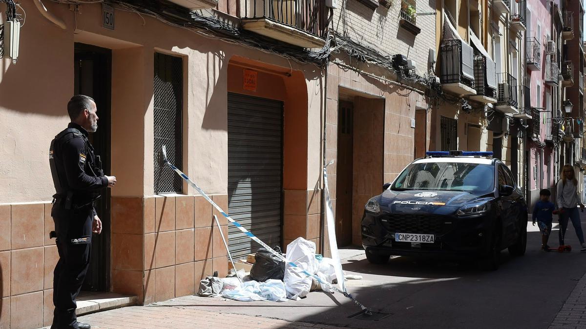 Consternación en El Gancho por la cuarta muerte violenta en Zaragoza en 2024 Consternación en El Gancho por la cuarta muerte violenta en Zaragoza en 2024
