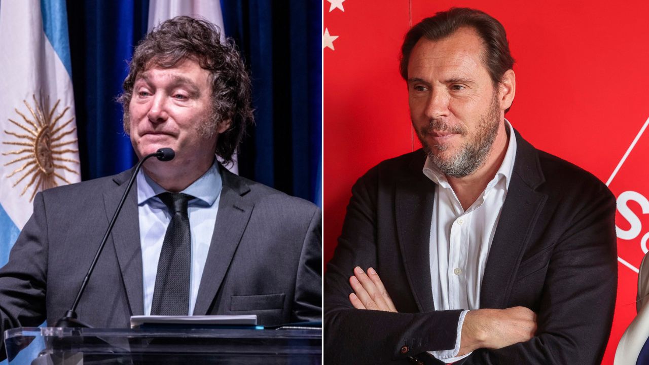 El ministro de Interior argentino tacha a Óscar Puente de "energúmeno" y critica la pasividad de Sánchez El ministro de Interior argentino tacha a Óscar Puente de "energúmeno" y critica la pasividad de Sánchez