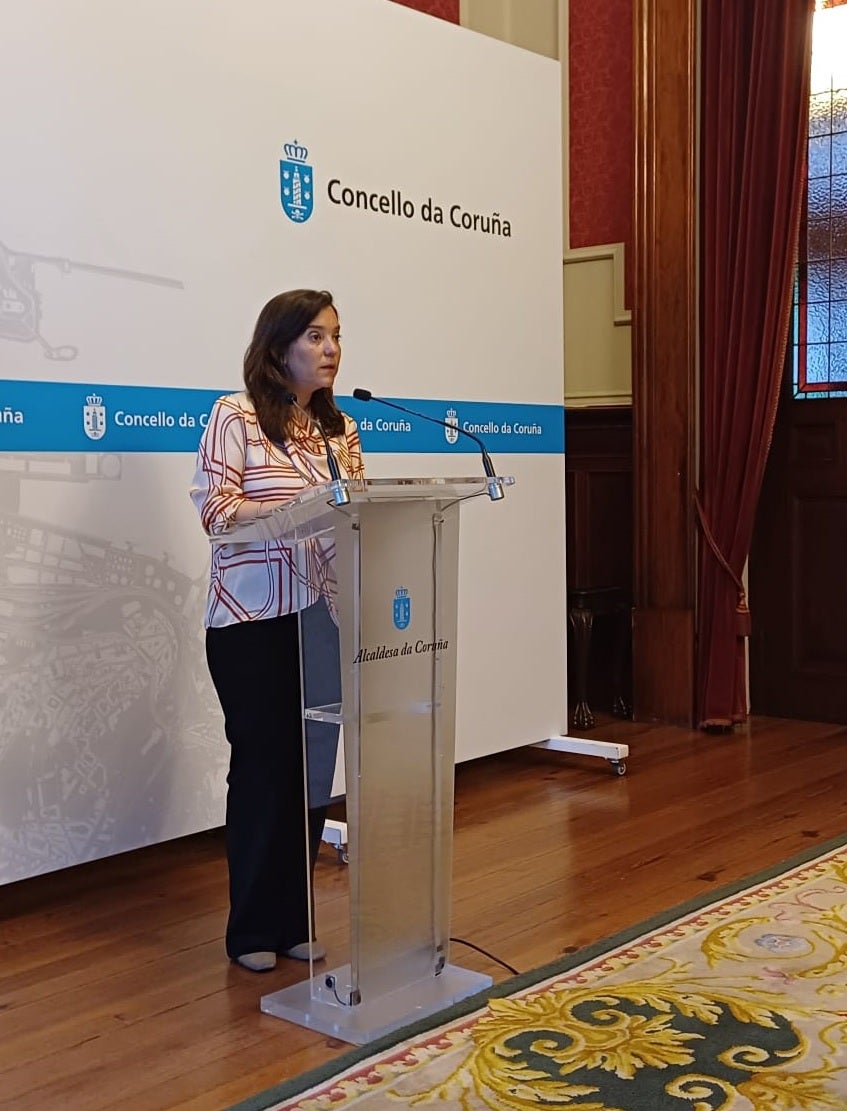 Inés Rey presenta el Plan de Contratación Pública de A Coruña, con 305 contratos y una inversión de 518 millones de euros Inés Rey presenta el Plan de Contratación Pública de A Coruña, con 305 contratos y una inversión de 518 millones de euros