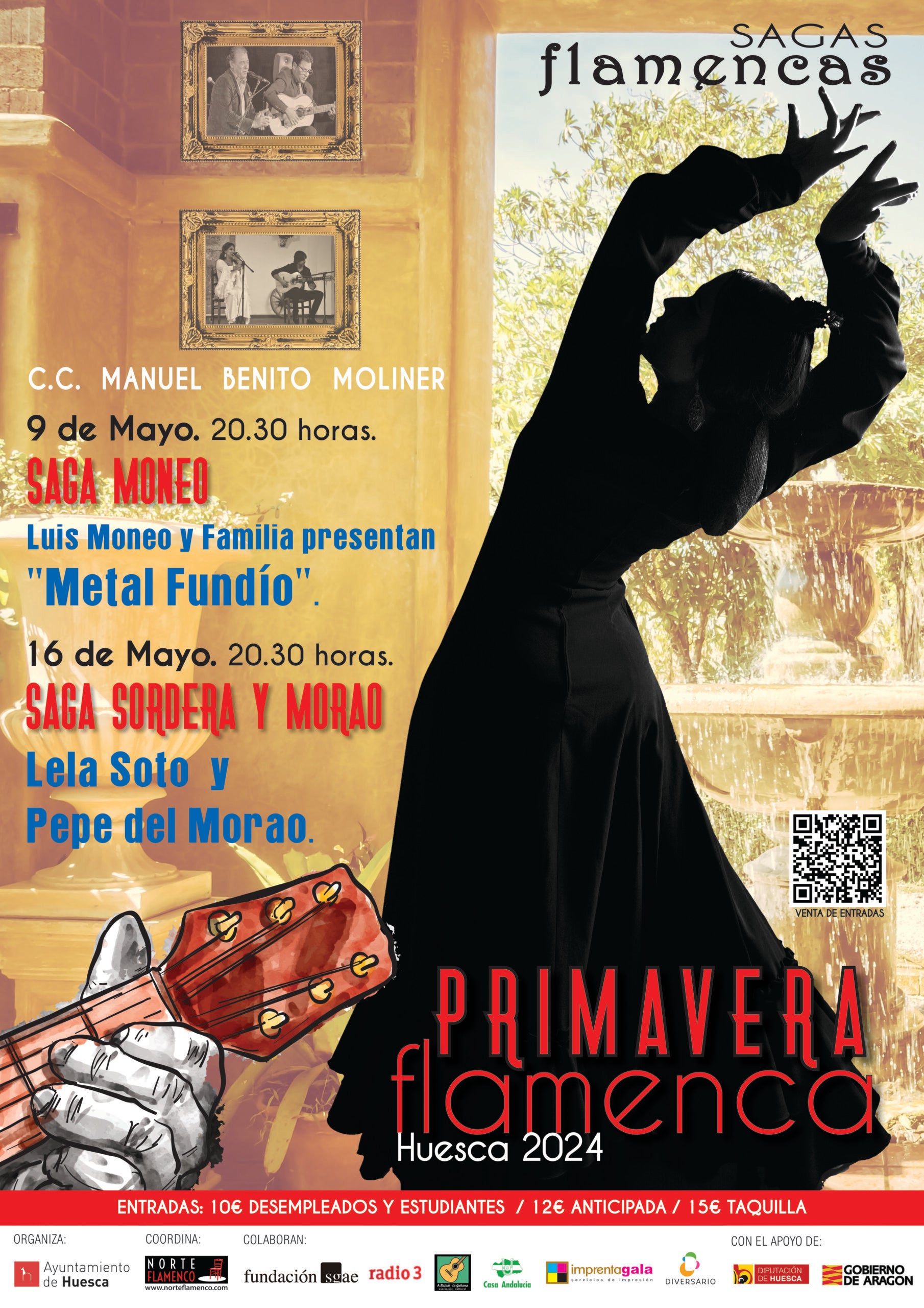 Vuelve a Huesca Primavera Flamenca con un homenaje a las sagas de Jerez Vuelve a Huesca Primavera Flamenca con un homenaje a las sagas de Jerez