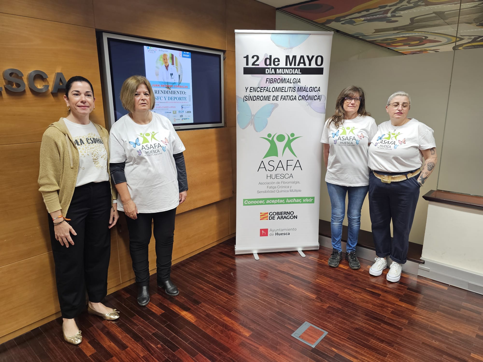 Actos en Huesca para sensibilizar de la fibromialgia y otras patologías derivadas Actos en Huesca para sensibilizar de la fibromialgia y otras patologías derivadas