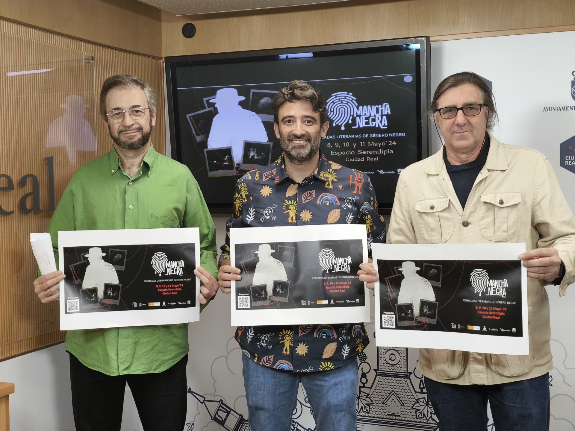 La 5ª edición de “Mancha Negra” llega a Ciudad Real con un aumento de actividades y de autores del género La 5ª edición de “Mancha Negra” llega a Ciudad Real con un aumento de actividades y de autores del género