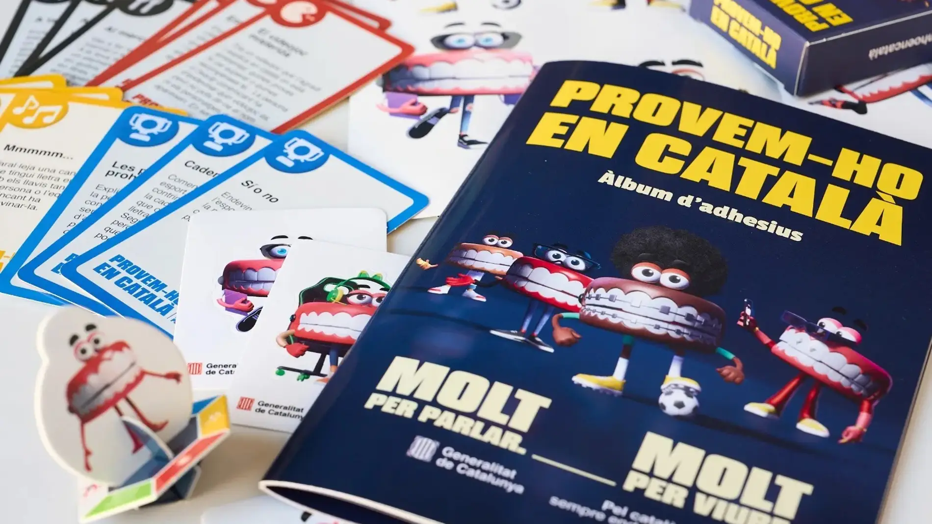 Una campaña reciente del Govern para promover el catalán Una campaña reciente del Govern para promover el catalán