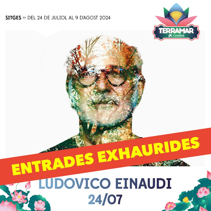 Sold out de Ludovico Einaudi al Festival Terramar i activitat mediambiental de recollida de residus a les platges de Sitges Sold out de Ludovico Einaudi al Festival Terramar i activitat mediambiental de recollida de residus a les platges de Sitges
