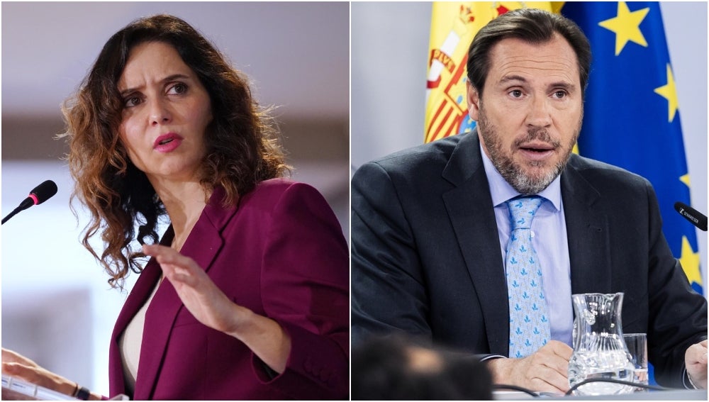 Cruce de declaraciones entre Ayuso y Óscar Puente por Metro de Madrid: "Se tiene que informar mejor el ministro" Cruce de declaraciones entre Ayuso y Óscar Puente por Metro de Madrid: "Se tiene que informar mejor el ministro"