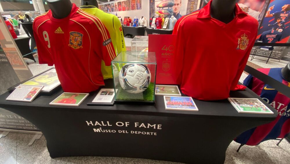 Prendas de la selección española de fútbol
