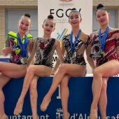 El Club Gimnasia Rítmica Jennifer Colino de Torrevieja logra clasificar a 7 gimnastas para el Campeonato de España 