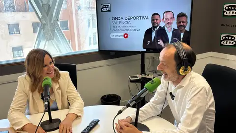 María José Catalá en Onda Deportiva Valencia María José Catalá en Onda Deportiva Valencia