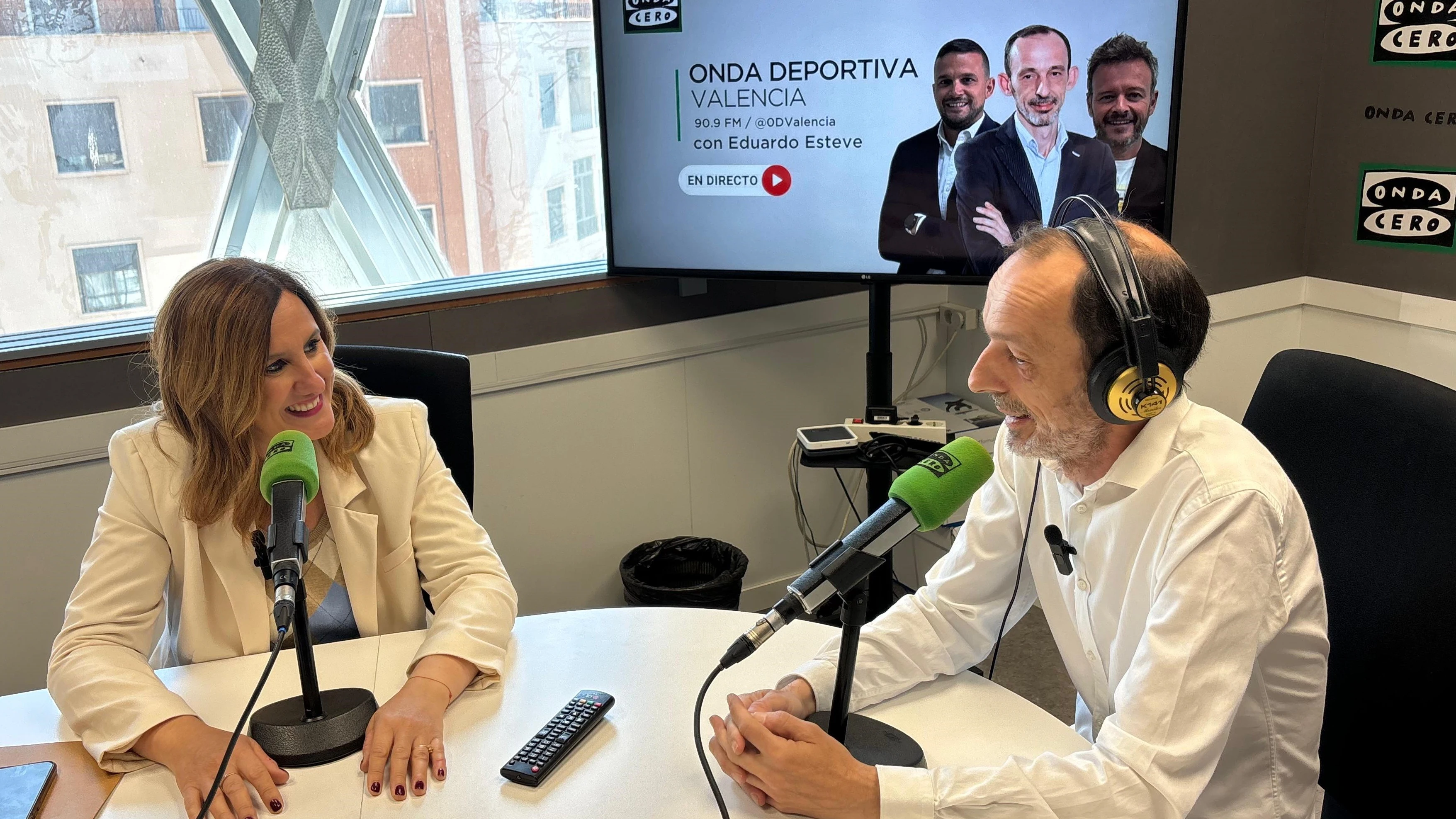 Mar&iacute;a Jos&eacute; Catal&aacute; en Onda Deportiva Valencia