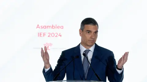 Pedro Sánchez en la clausura de la Asamblea anual del Instituto de la Empresa Familiar Pedro Sánchez en la clausura de la Asamblea anual del Instituto de la Empresa Familiar