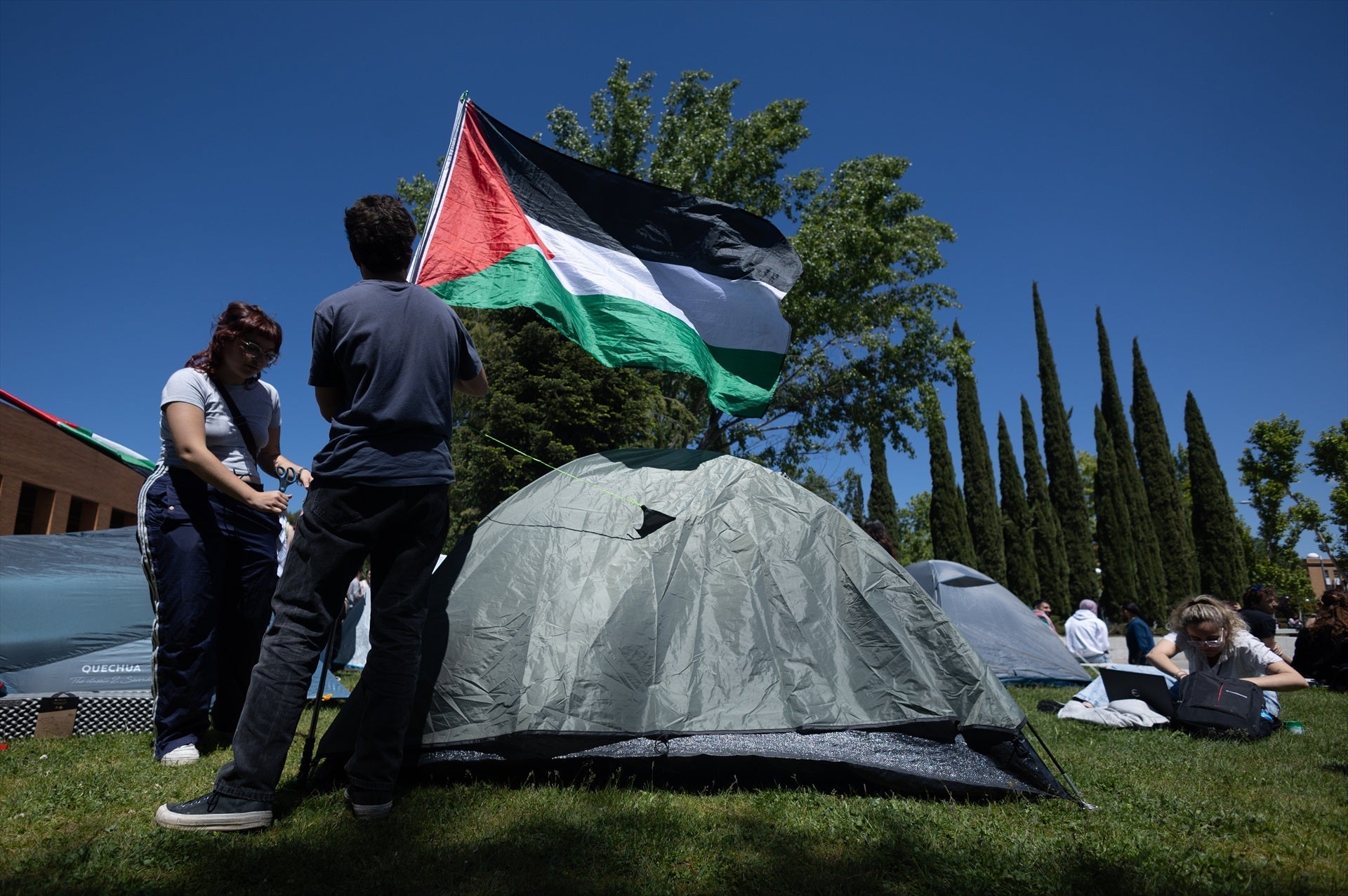 Acampadas en la universidad a favor de Palestina: ¿Qué quieren los jóvenes que protestan? Acampadas en la universidad a favor de Palestina: ¿Qué quieren los jóvenes que protestan?