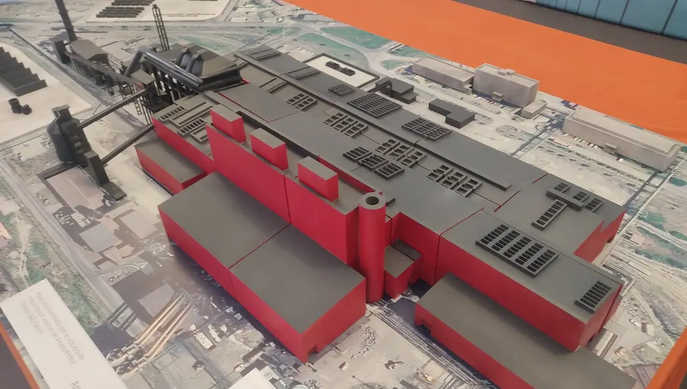 Nuevo horno eléctrico de la planta de ArcelorMittal en Gijón Nuevo horno eléctrico de la planta de ArcelorMittal en Gijón