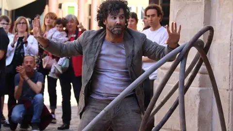 Espectacle inaugural del Trapezi amb Martí Soler Espectacle inaugural del Trapezi amb Martí Soler