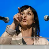 Sílvia Orriols, líder de Aliança Catalana, alcaldesa de Ripoll y cabeza de lista del partido por Girona a la Generalitat. Sílvia Orriols, líder de Aliança Catalana, alcaldesa de Ripoll y cabeza de lista del partido por Girona a la Generalitat.