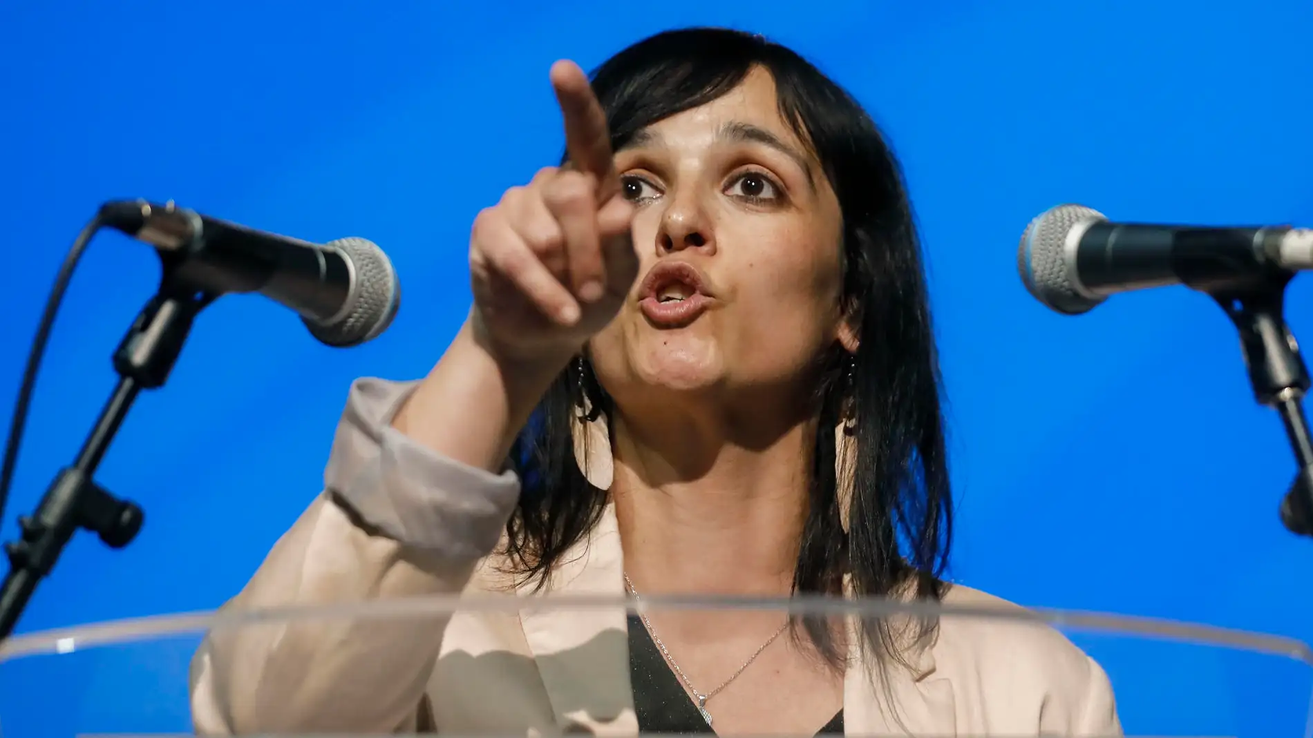 Sílvia Orriols, líder de Aliança Catalana, alcaldesa de Ripoll y cabeza de lista del partido por Girona a la Generalitat. Sílvia Orriols, líder de Aliança Catalana, alcaldesa de Ripoll y cabeza de lista del partido por Girona a la Generalitat.