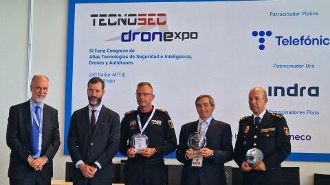 La Polic&iacute;a Local de Benidorm, reconocida por la 'mejor operaci&oacute;n de drones del sector p&uacute;blico'