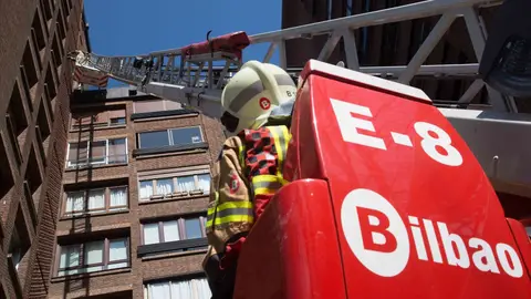Bomberos de Bilbao en una imagen de archivo Bomberos de Bilbao en una imagen de archivo/ Europa Press