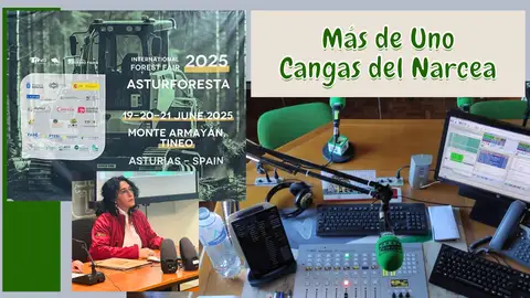 Ana Pérez en Más de Uno Cangas del Narcea 9/05/2024 Ana Pérez en Más de Uno Cangas del Narcea 9/05/2024