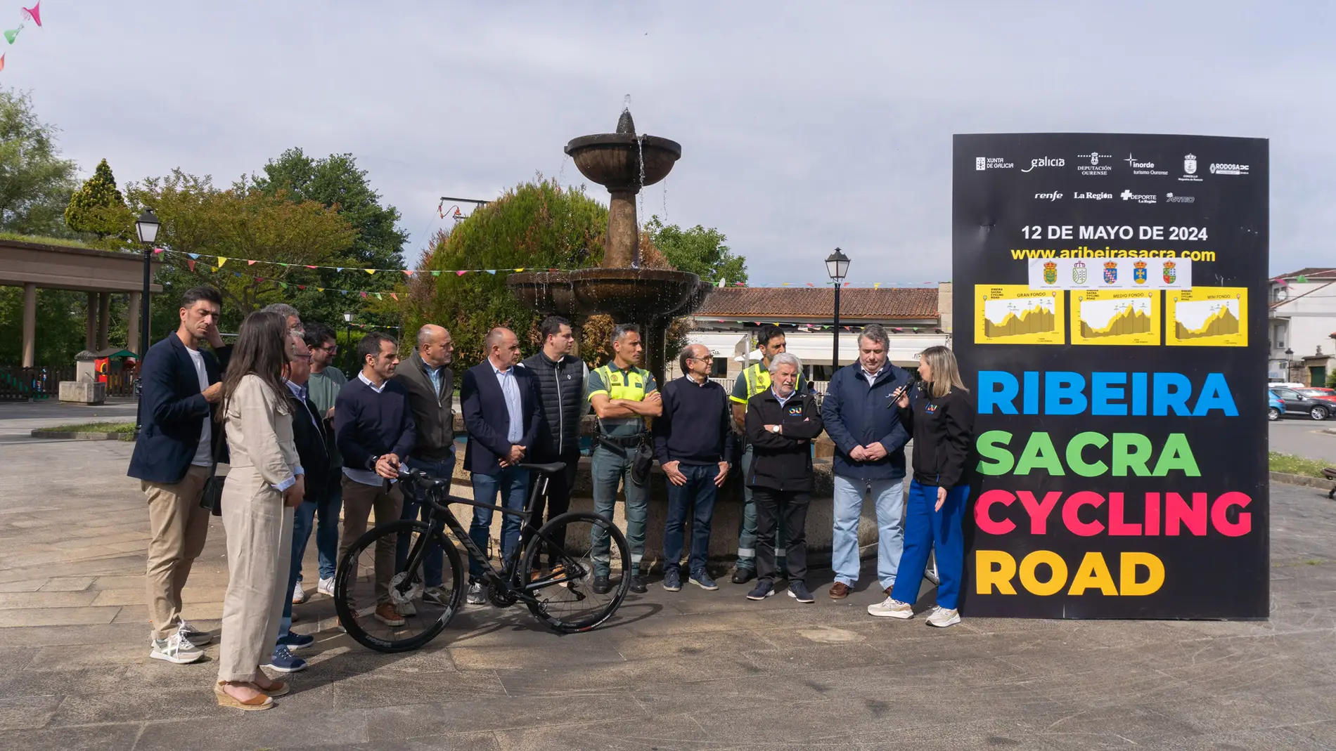 200 deportists disputarán a cuarta edición da marcha cicloturista pola Ribeira Sacra