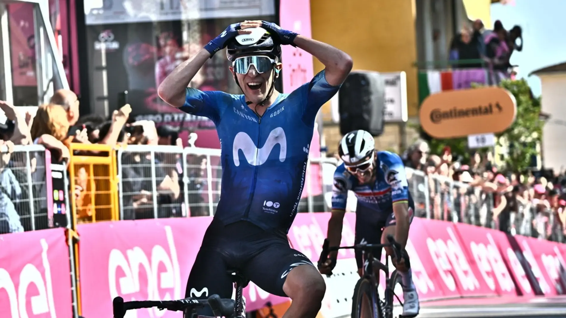 Pelayo Sánchez conquista la sexta etapa del Giro