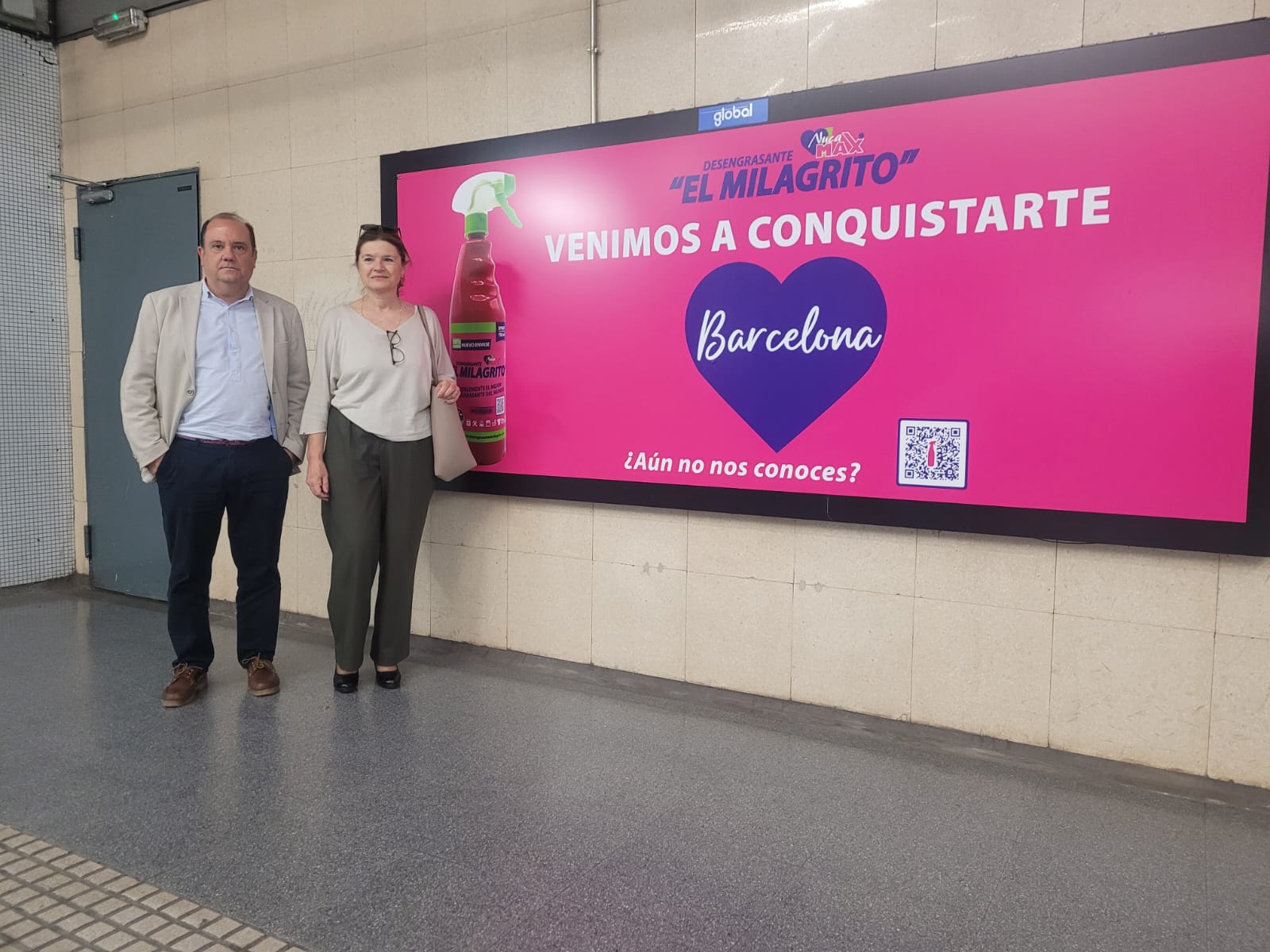 El Milagrito consolida su expansión nacional con una campaña en las estaciones de Metro de Barcelona, el objetivo es llegar a 1.000 nuevos puntos de venta en la península. El Milagrito consolida su expansión nacional con una campaña en las estaciones de Metro de Barcelona, el objetivo es llegar a 1.000 nuevos puntos de venta en la península.