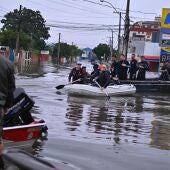 Ascienden a 116 los muertos por las inundaciones causadas por las fuertes lluvias en el sur de Brasil