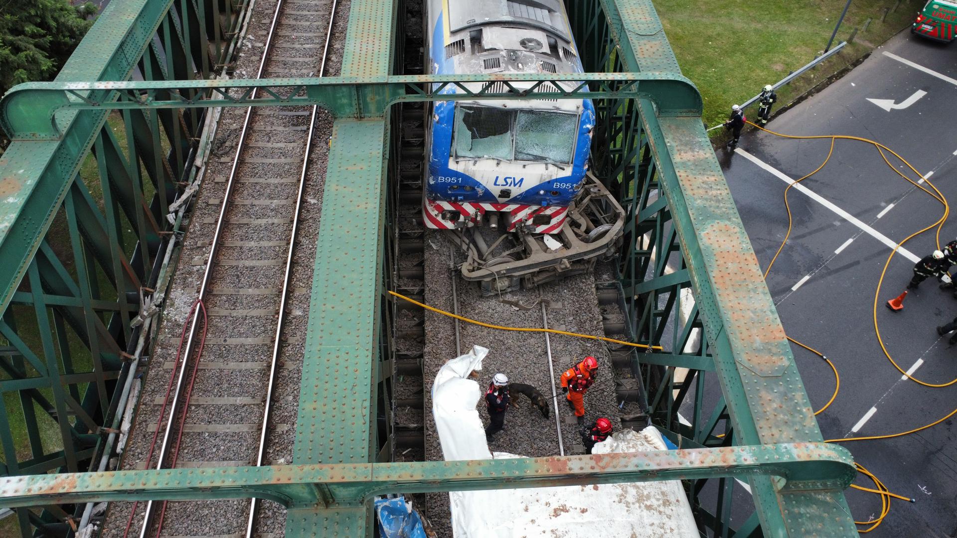Un choque de trenes en Buenos Aires deja al menos 60 heridos Un choque de trenes en Buenos Aires deja al menos 60 heridos