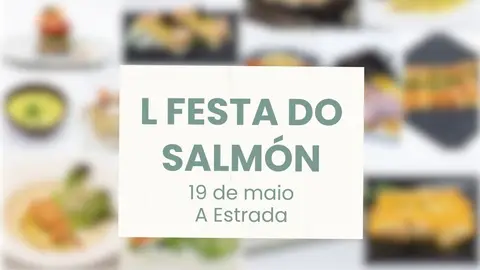 Festa do Salmon A Estrada 19 de maio na Estrada