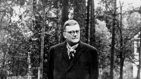 El compositor ruso, Dmitri Shostakóvich, en una imagen de archivo de 1966 El compositor ruso, Dmitri Shostakóvich, en una imagen de archivo de 1966