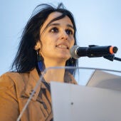 La candidata de Aliança Catalana, Sílvia Orriols