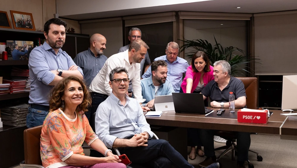 Noche electoral en Ferraz Noche electoral en Ferraz