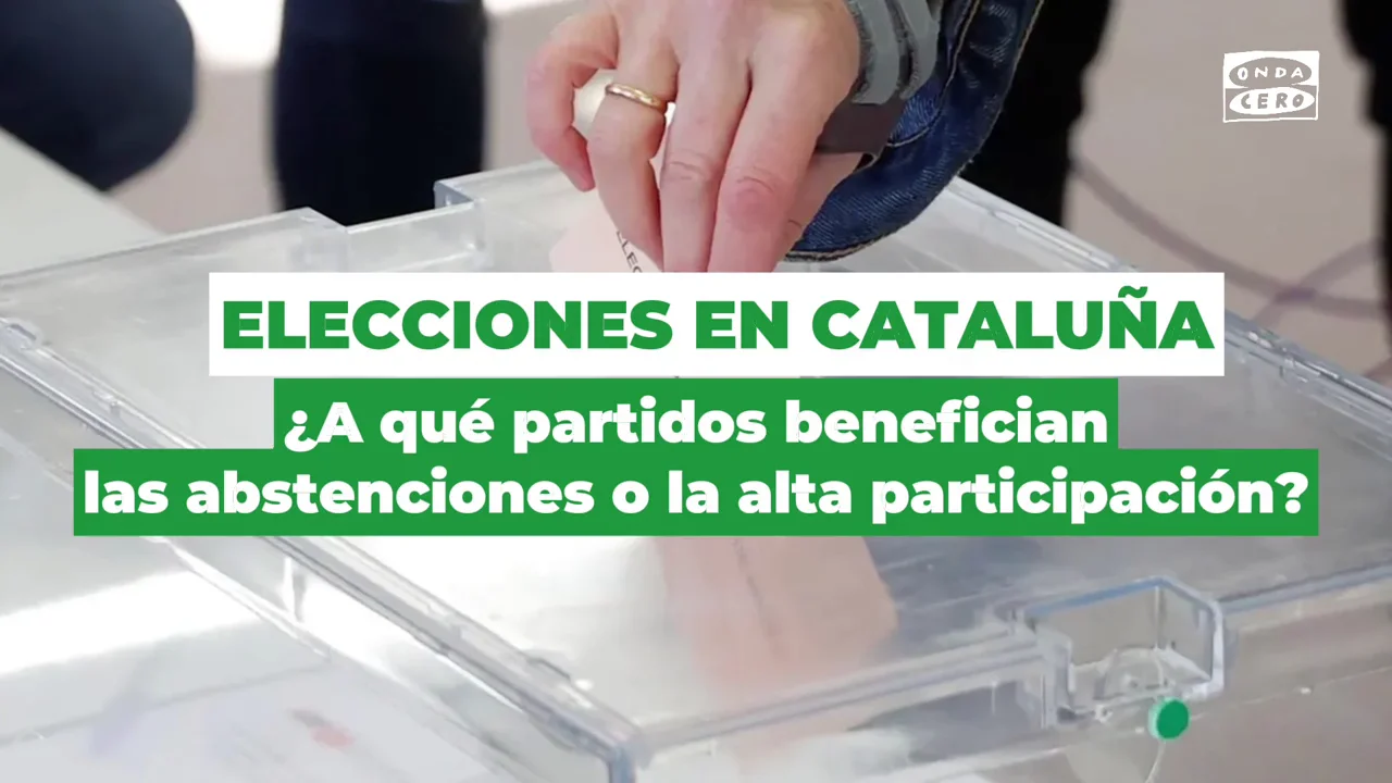 A quién beneficia la alta participación en las elecciones en Cataluña A quién beneficia la alta participación en las elecciones en Cataluña