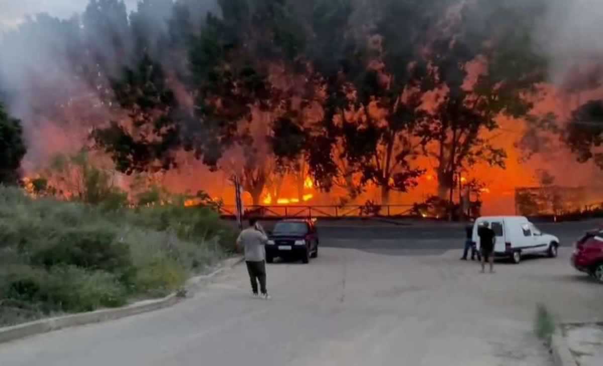 VÍDEO: Extinguido un incendio con varios focos de origen en las Lagunas de Ruidera VÍDEO: Extinguido un incendio con varios focos de origen en las Lagunas de Ruidera