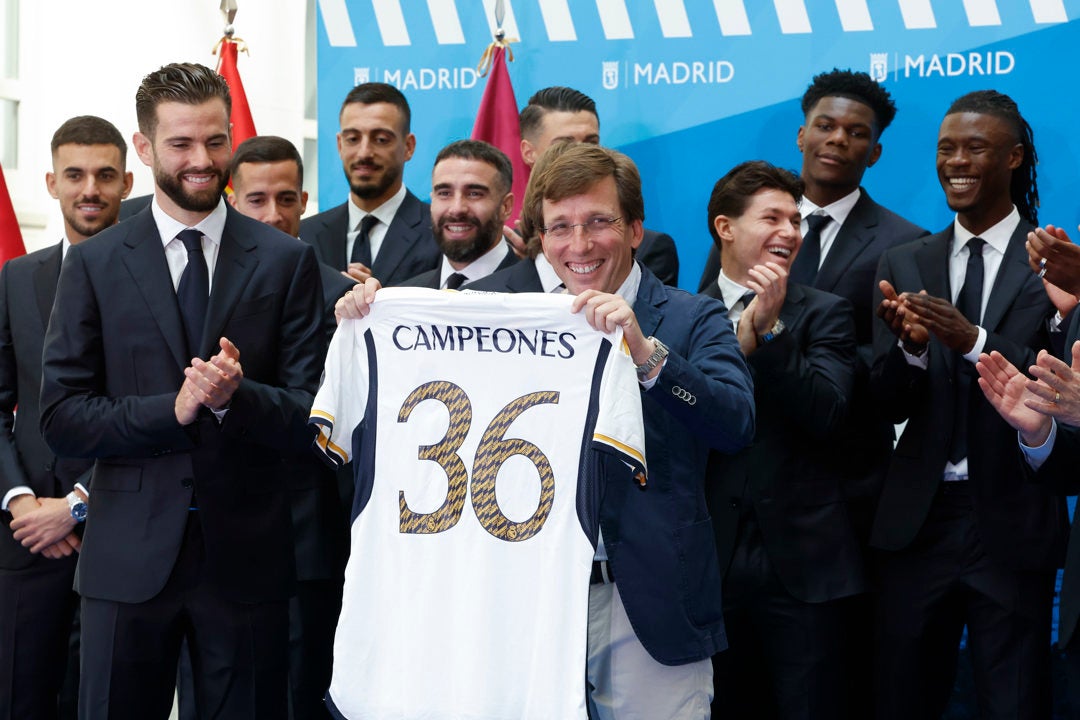 Almeida, sobre la celebración del Real Madrid: "No soy hipócrita..." Almeida, sobre la celebración del Real Madrid: "No soy hipócrita..."