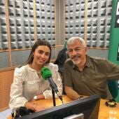 Andrea Muñoz y Carlos Sobera en "La Brújula de Euskadi"