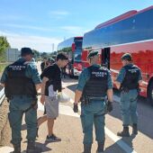 El dispositivo de seguridad de la Guardia Civil durante la ITA Palencia se salda con 14 denuncias
