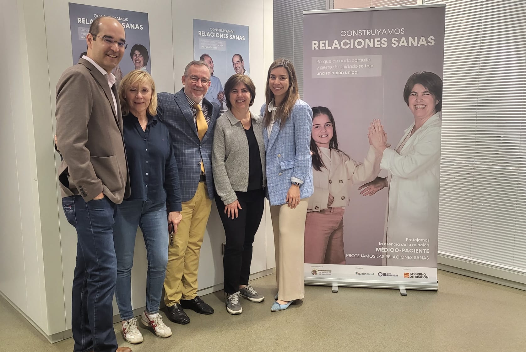 Los médicos de Zaragoza lanzan una campaña para fortalecer el vínculo con sus pacientes Los médicos de Zaragoza lanzan una campaña para fortalecer el vínculo con sus pacientes