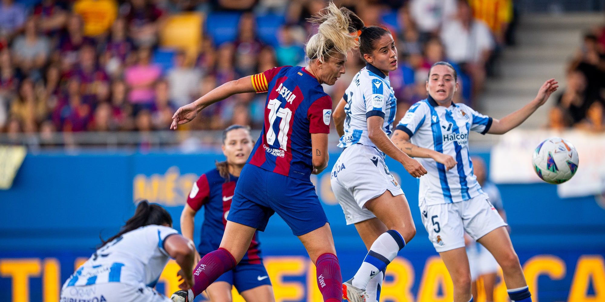 Ellas Juegan: "Barça-Real Sociedad por la Copa" Ellas Juegan: "Barça-Real Sociedad por la Copa"