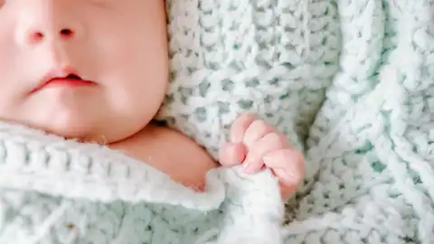 Imagen de archivo de un bebé Imagen de archivo de un bebé