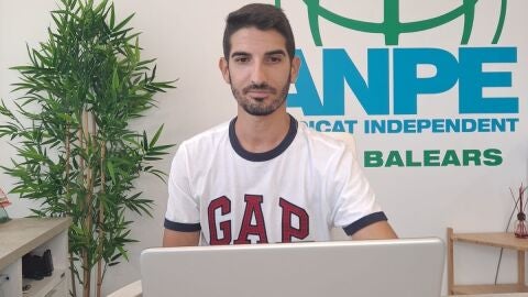 Carlos Rizo, portavoz de ANPE Baleares en Ibiza