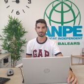 Carlos Rizo, portavoz de ANPE Baleares en Ibiza